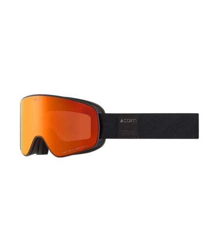 Masque de ski noir/orange homme cairn magnitude clx3z