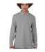 Polo Manches Longues My Homme Gris B&C-1
