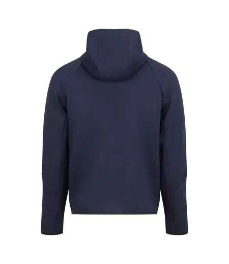 Veste À Capuche Adapt Homme Bleu Marine Français Just Cool
