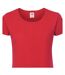 T-shirt Iconic Femme Rouge Fruit Of The Loom-2