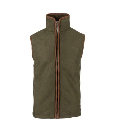 Mens Moleskin Technical Gilet Dark Olive Jack Pyke