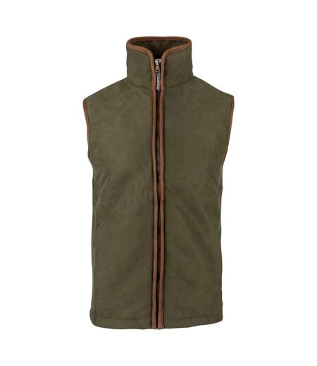Mens Moleskin Technical Gilet Dark Olive Jack Pyke