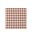Nappe Vichy en Coton Floral 150x250cm Marron-2