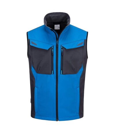 Portwest Mens WX3 Softshell Vest (Persian Blue)