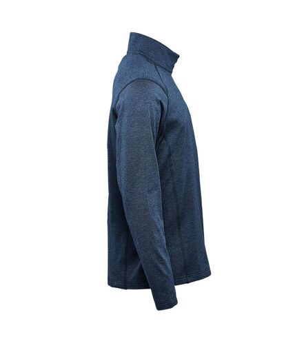 Haut polaire treeline homme bleu marine chiné Stormtech