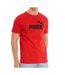 T-shirt Rouge Homme Puma Essential Logo