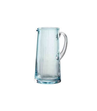 Carafe en Verre Design Lignes 1,5L Bleu