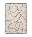 Tapis shaggy tissé motif abstrait ARSTYLE