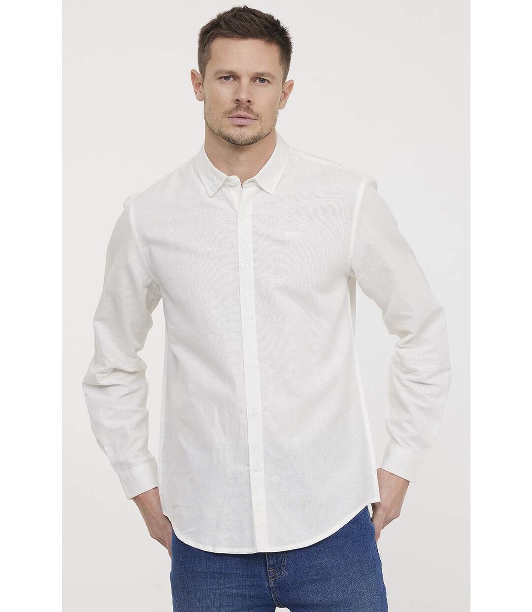 Chemise manches longues coton regular DUKO