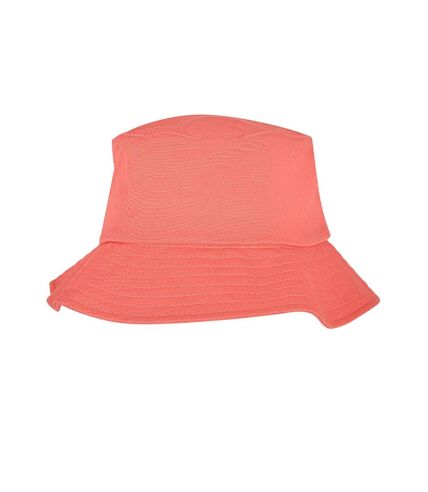 Flexfit Cotton Twill Bucket Hat (Spiced Coral) - UTPC4769