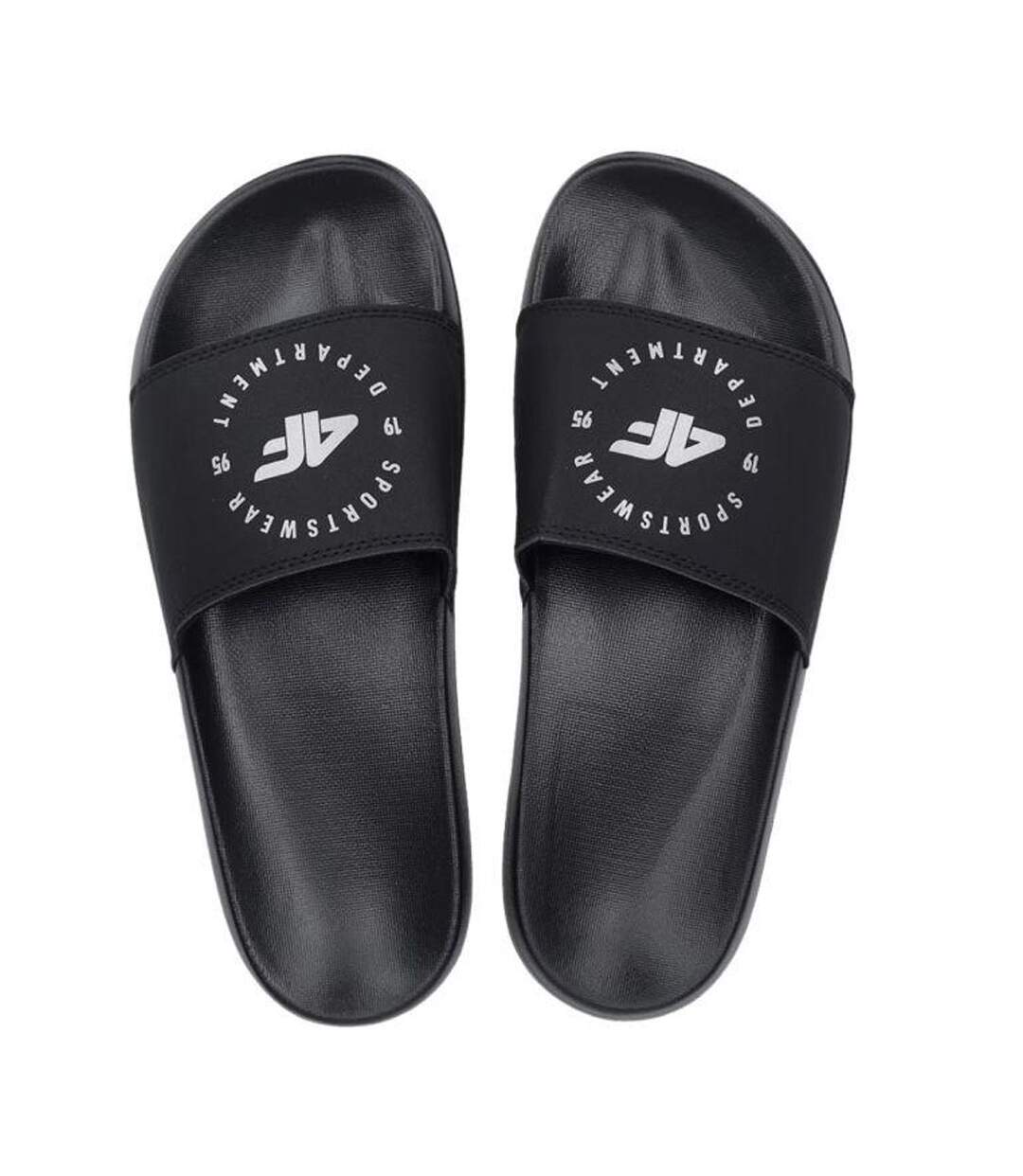 Womens/ladies Mm00fflif044a Sliders Black 4F-4