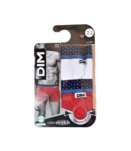 Boxer DIM Homme en coton stretch ultra Confort -Assortiment modèles photos selon arrivages- - Pack de 2