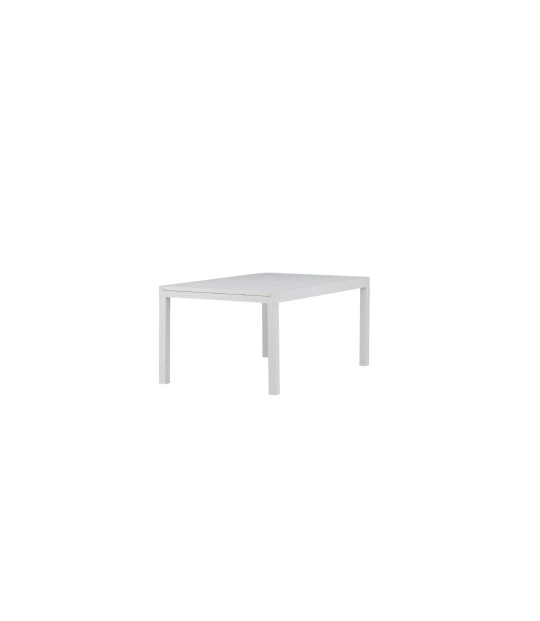 Table de Jardin Extensible Marbella 160-240cm Blanc-3