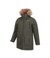 Mountain Warehouse Mens Traverse Hybrid Waterproof Jacket (Khaki Green)