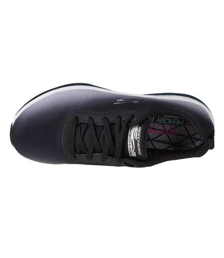 Baskets Motif/style Ombré Skech-air Femme Noir Gris Argent Skechers