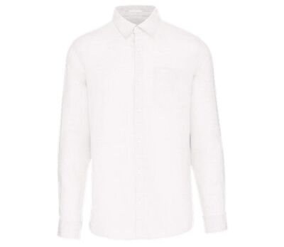 Chemise en lin - Homme - PATS504 - blanc