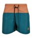 Short De Bain Motif/style Bloc Homme Bleu Sarcelle Caramel Urban Classics-1