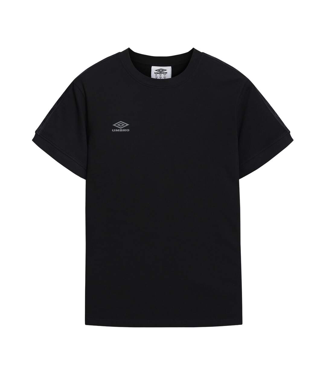 Mens Taped T-shirt Black Umbro-1