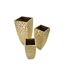 Lot de 3 Vases en Métal Glody 94cm Or-2