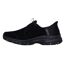 Womens/ladies Sunapee Rugged Leather Boots Black Skechers-2