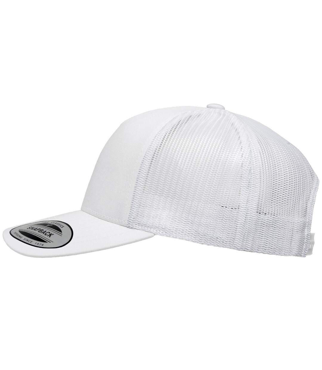 Casquette trucker flexfit blanc Yupoong