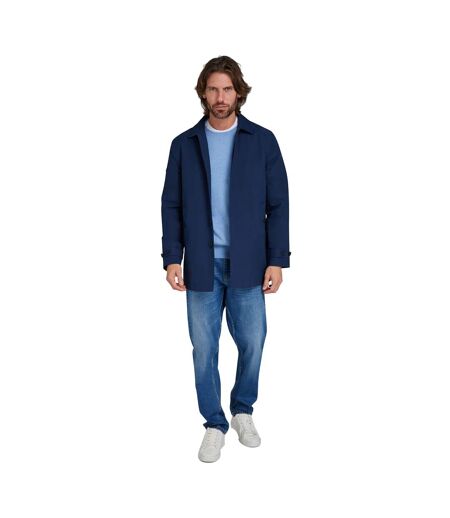 Caban à boutonnage simple homme bleu marine Raging Bull