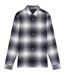 Chemise Manches Longues En Flanelle Motif/style Motif Écossais Homme Bleu Nuit Blanc À Carreaux Lyle & Scott-2