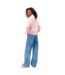 Pull Motif/style Drapeau Femme Rose Tommy Jeans-3