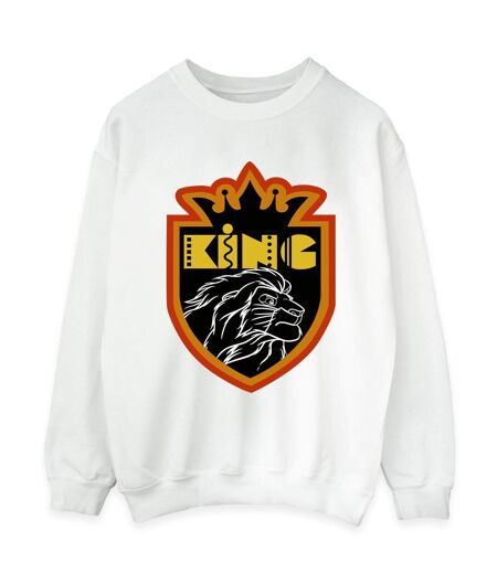 Disney Sweat-shirt Womens/Ladies The Lion King Crest (Blanc) - UTBI22353