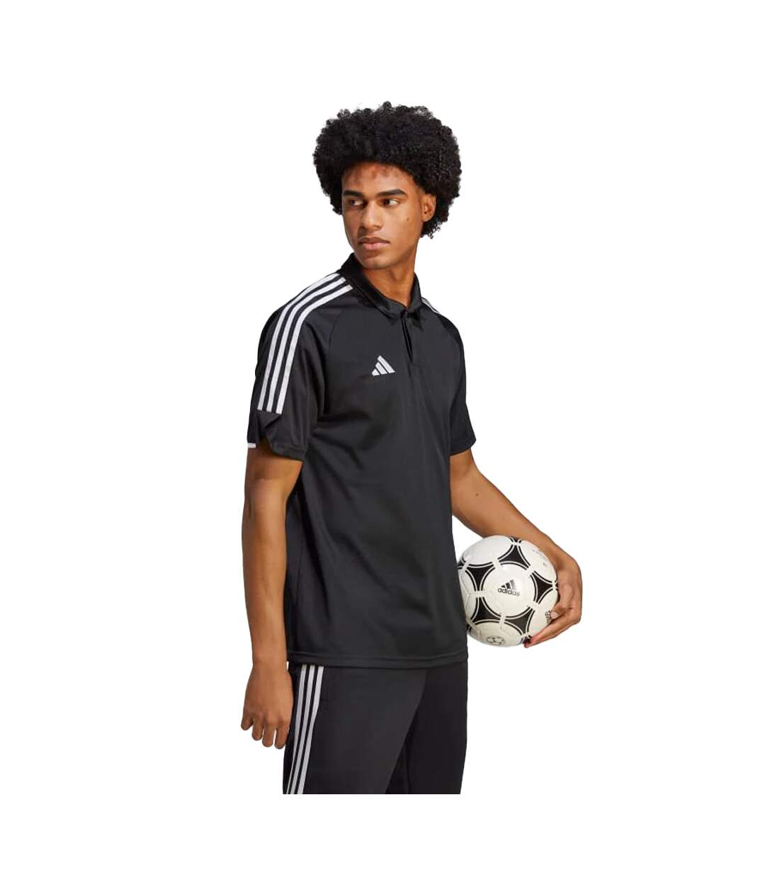 Polo Tiro League Homme Noir Adidas-1