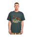 Mens Animal Beastie Boys T-shirt Bottle Green Mister Tee-1