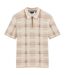 Polo Motif/style À Carreaux Homme Taupe Ted Baker-2