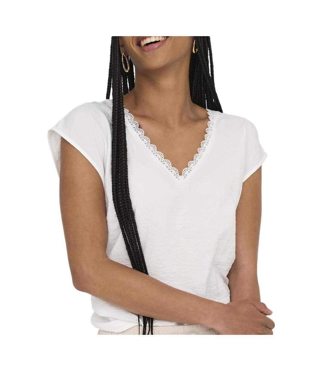 Blouse blanche femme jdy train - xs-1