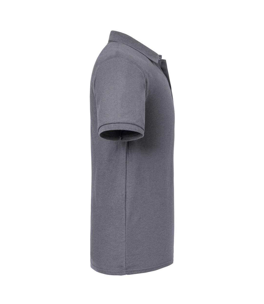 Mens Authentic Eco Polo Shirt Convoy Grey Russell-3