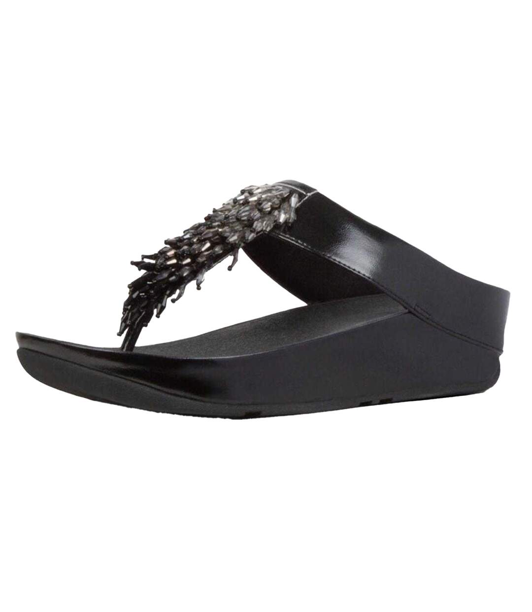 Sandales Style Ombré Rumba Femme Noir Fit Flop-1