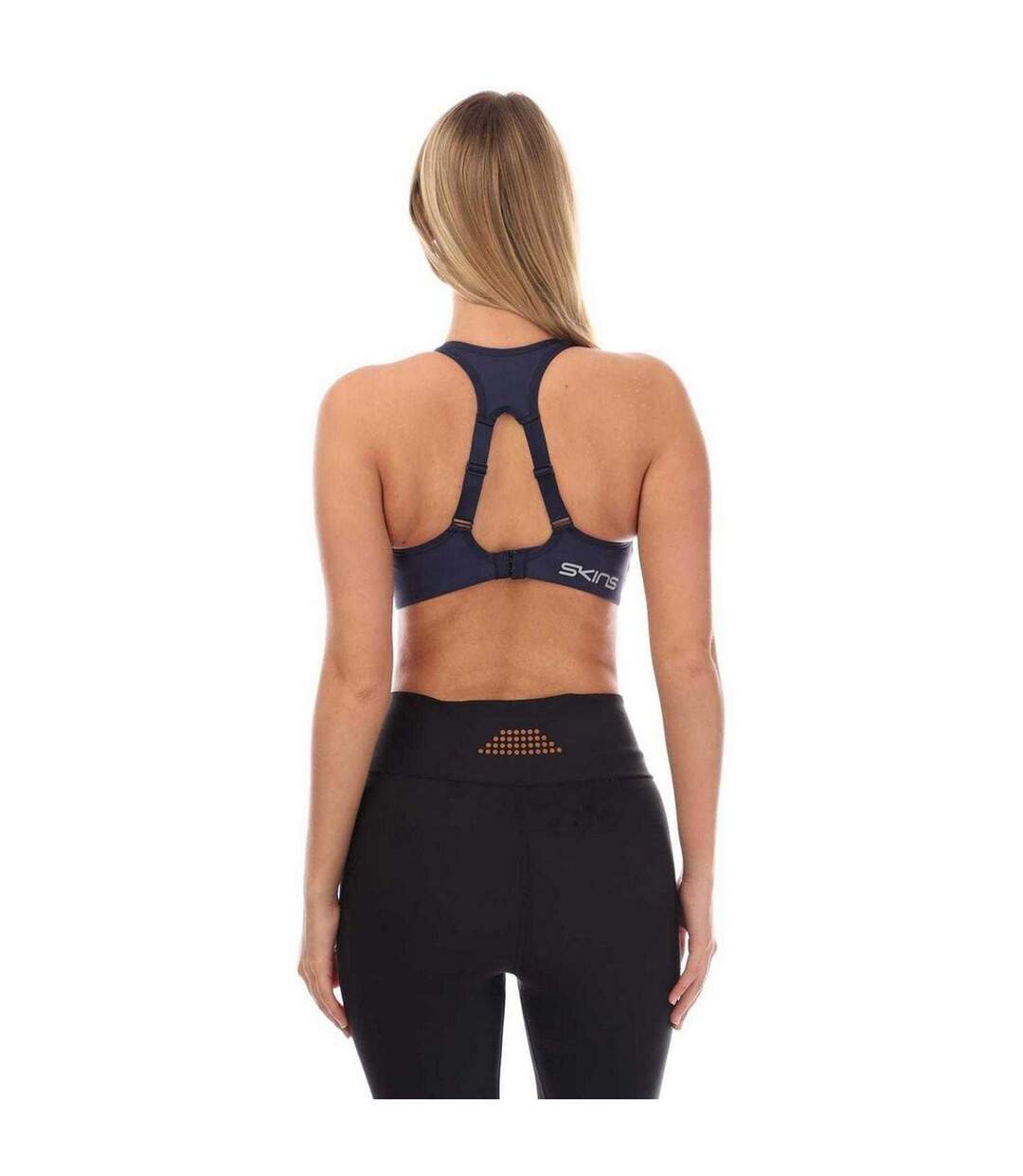 Brassière De Sport Series-3 Femme Bleu Marine Skins-3