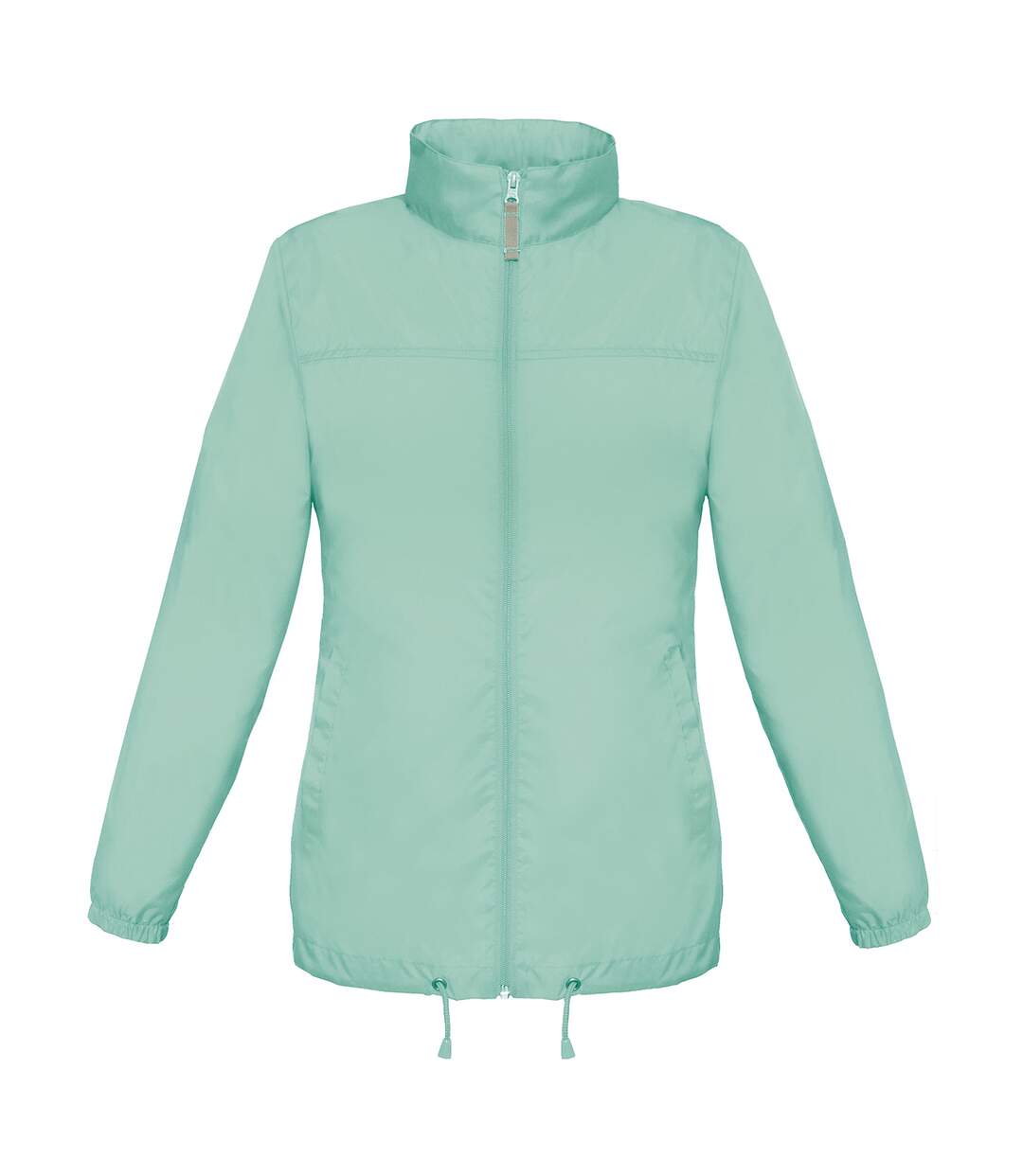 Coupe vent imperméable femme - JW902 - bleu turquoise