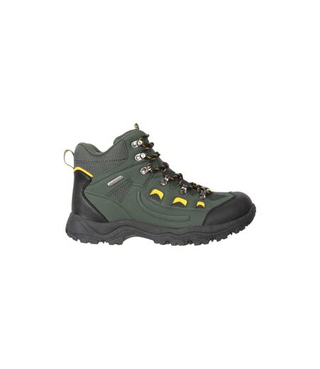 Mountain Warehouse Mens Adventurer Waterproof Hiking Boots (Green) - UTMW1752