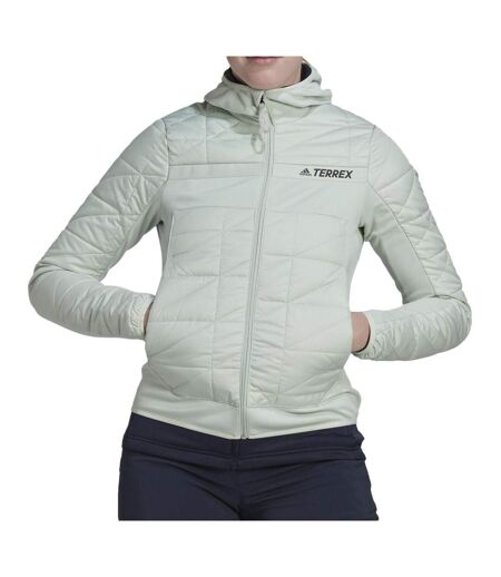 Doudoune verte femme adidas hh9059 - l