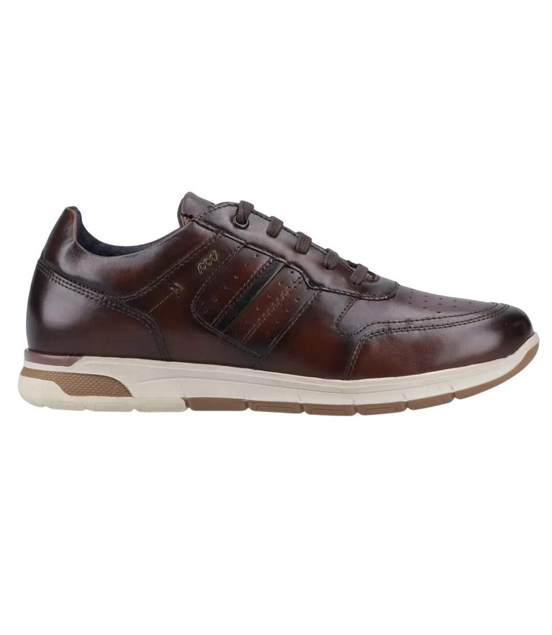 Baskets Motif/style Flèche Homme Brun Clair Marron POD-3