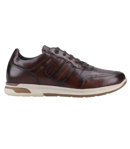 Baskets Motif/style Flèche Homme Brun Clair Marron POD