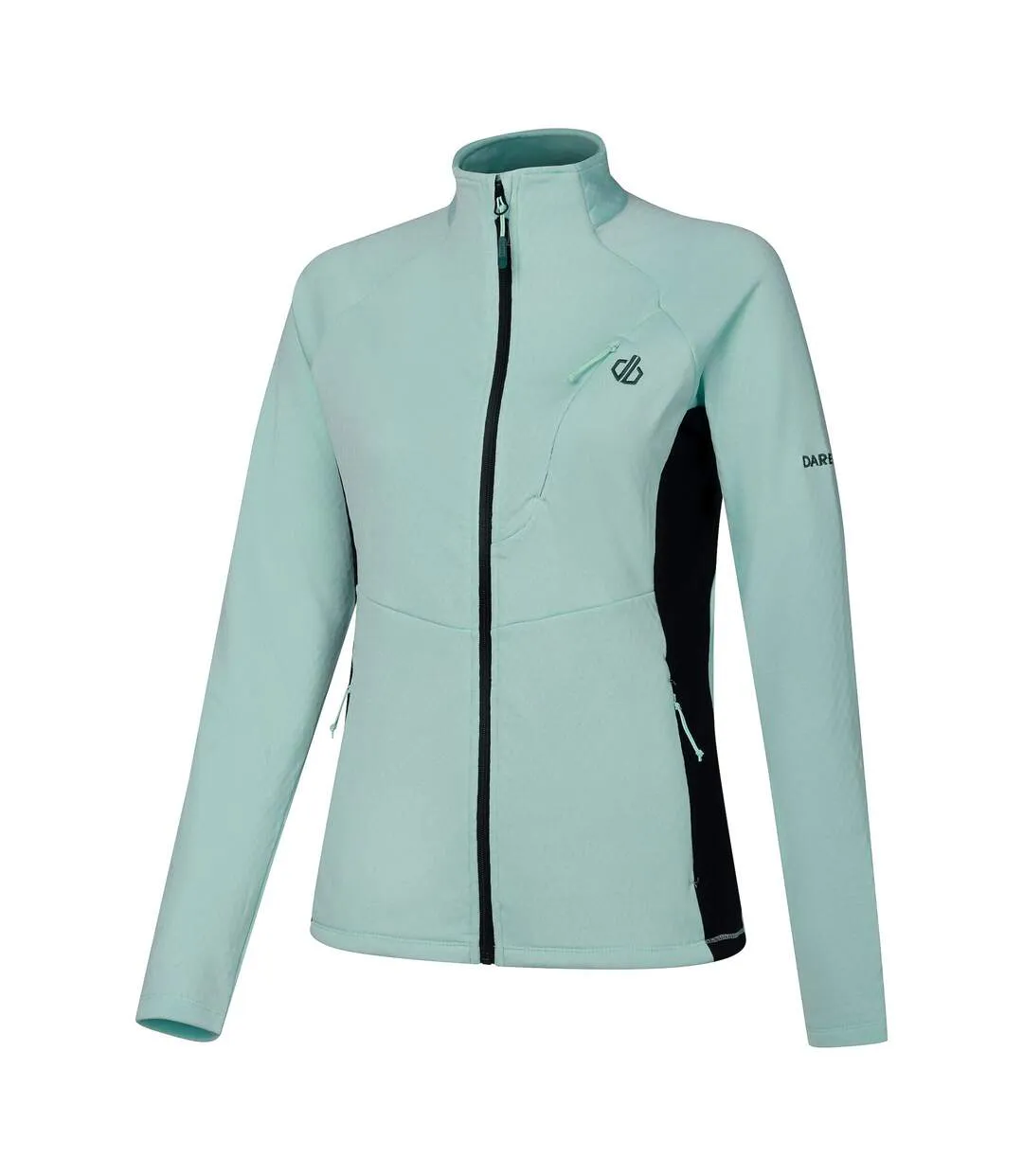 Veste Extensible À Col Montant Emerging Femme Turquoise Pâle Dare 2B-4