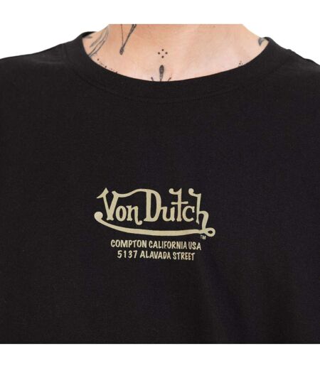 T-shirt homme comfort en jersey 180GSM print devant et dos Jacob Vondutch