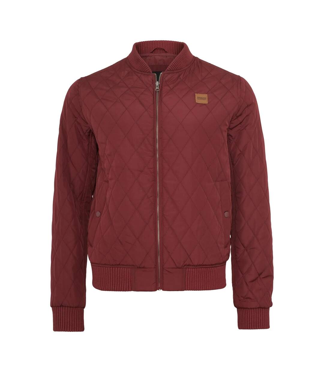 Doudoune Motif/style Losange Homme Bordeaux Urban Classics-1