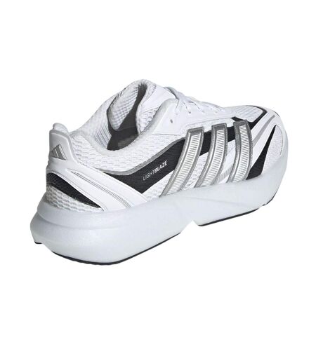 Baskets Motif/style Brille Lightblaze Homme Blanc Argenté Noir Adidas