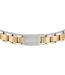 Mens Stainless Steel Two Tone Bracelet One Size Light Yellow Steel Blend Boss-2
