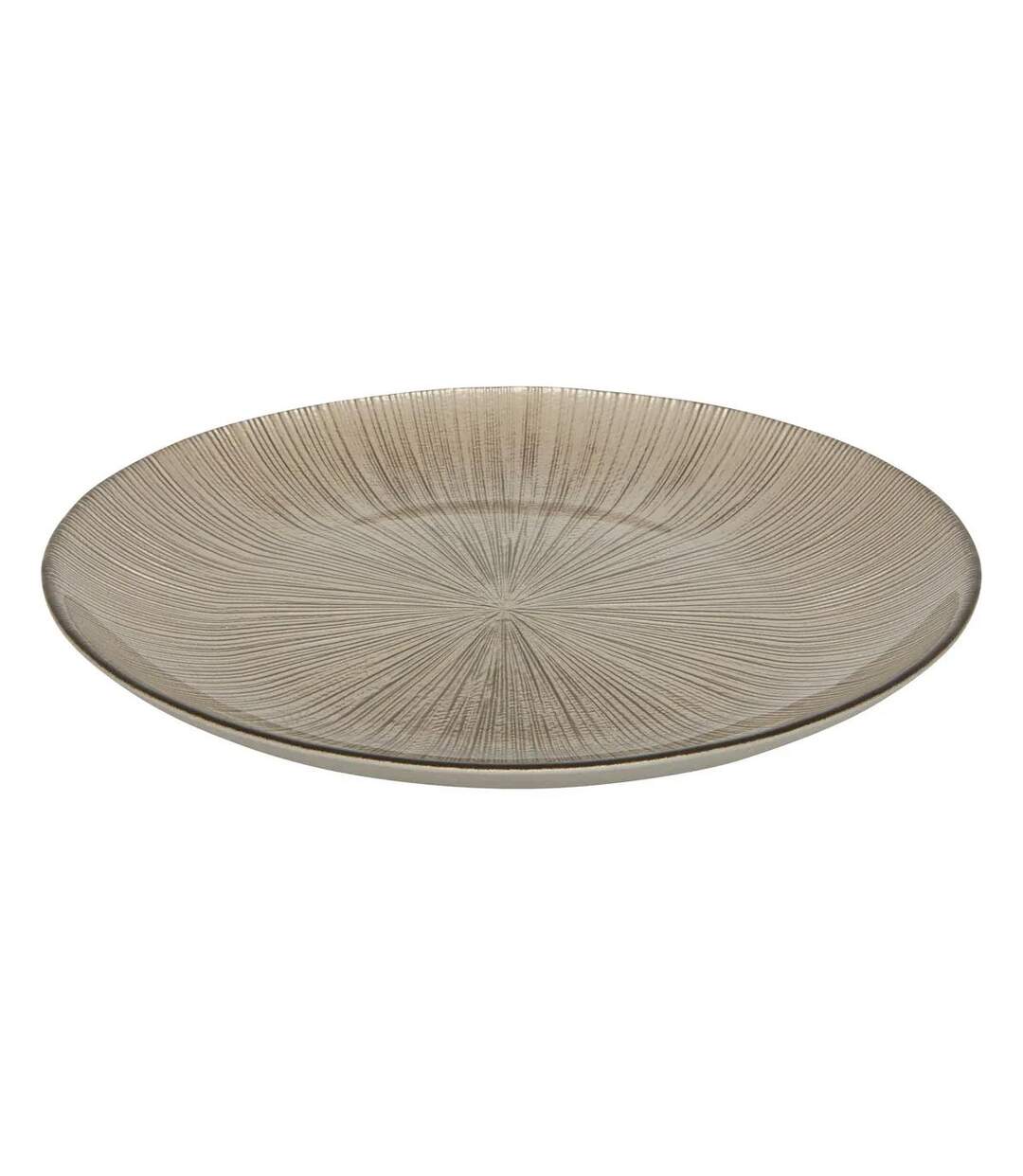 Lot de 6 Assiettes Plates Gloria 28cm Champagne-2