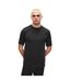 Mens Rubberised Logo Training T-shirt Black Couture Club-4