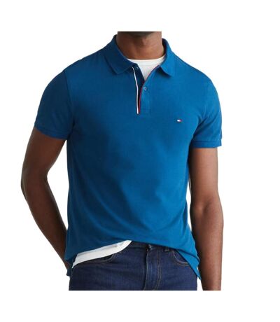 Polo Bleu Homme Tommy Hilfiger Essentiels - S