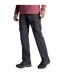 Pantalon Long Et Extensible À Poches Et Taille Mi-haute Semi-élastiquée Rif Homme Anthracite Craghoppers-1